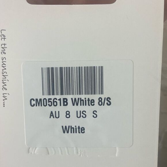 Here Comes The Sun White Dress Size S - Picture 10 of 11